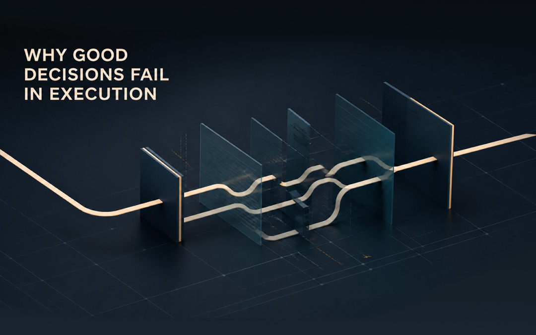 Why Good Decisions Fail In Execution